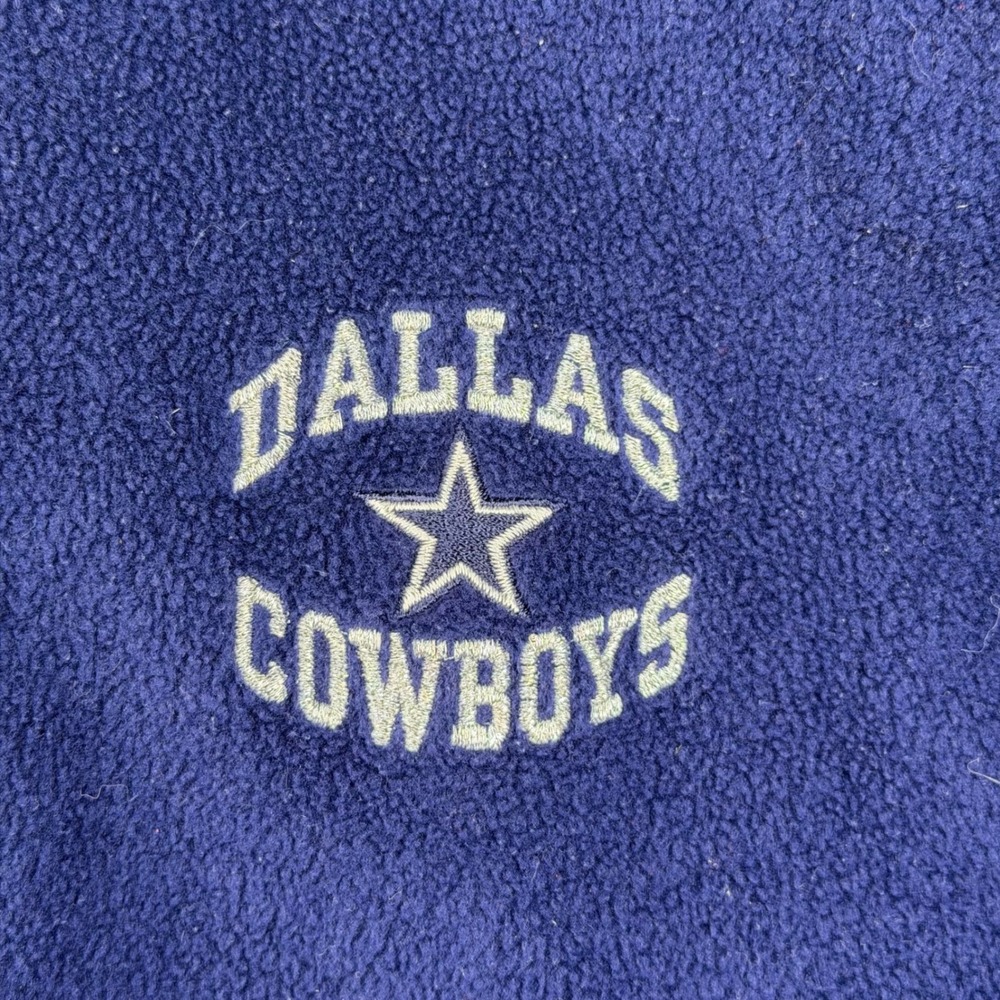 Iron Knights Dallas Cowboys Fleece Jacket Mens 3XL Blue Full Zip NFL Sportswear